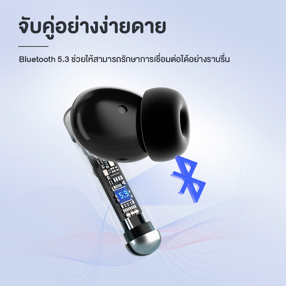 หูฟังไร้สาย TRONSMART SOUNFII R4 - สีดำ